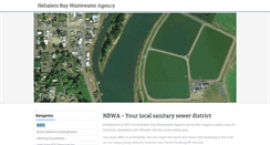 Desktop Screenshot of nehalembaywastewater.org